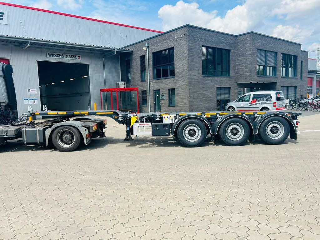 Semi-trailer pengangkut mobil Kässbohrer K.SHG Multi Containerchassis ausziehbar: gambar 6