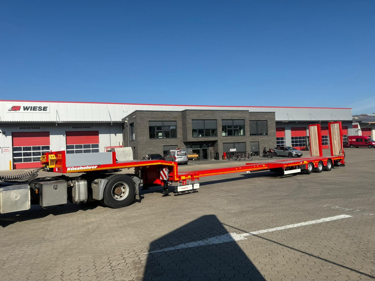 Kässbohrer K.SLA 3 / 1N-18/30 Ausziehbarer Tieflader - Semi-trailer low bed: gambar 5 Kässbohrer K.SLA 3 / 1N-18/30 Ausziehbarer Tieflader - Semi-trailer low bed: gambar 5