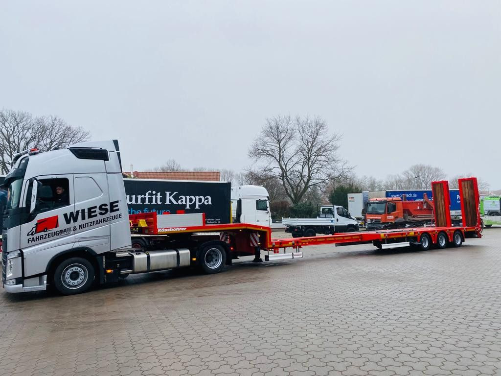 Kässbohrer K.SLA 3 ausziehbarer tele Tiefbett Auflieger - Semi-trailer low bed: gambar 2 Kässbohrer K.SLA 3 ausziehbarer tele Tiefbett Auflieger - Semi-trailer low bed: gambar 2