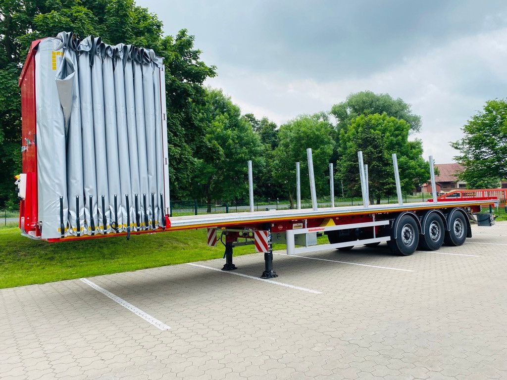 Kässbohrer K.SPO Pritsche Plane - Libner Open Box - Semi-trailer dengan terpal samping: gambar 2 Kässbohrer K.SPO Pritsche Plane - Libner Open Box - Semi-trailer dengan terpal samping: gambar 2