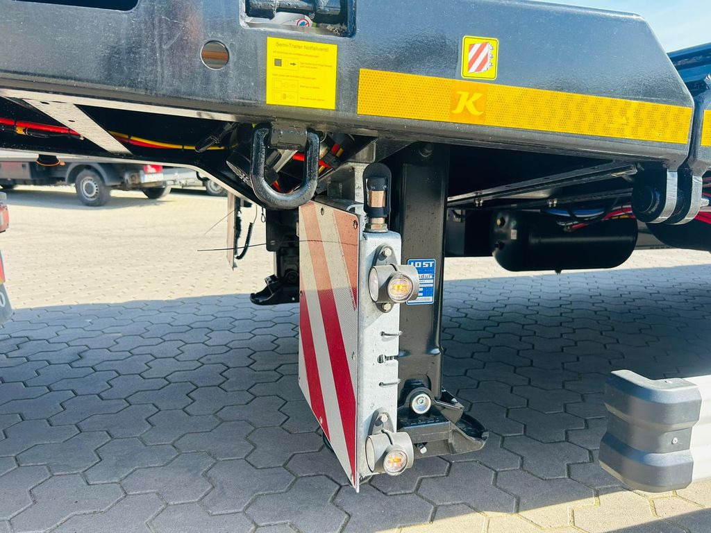 Semi-trailer flatbed baru Kässbohrer Mega Tele HD Plattform Auflieger mit Radmulden: gambar 14