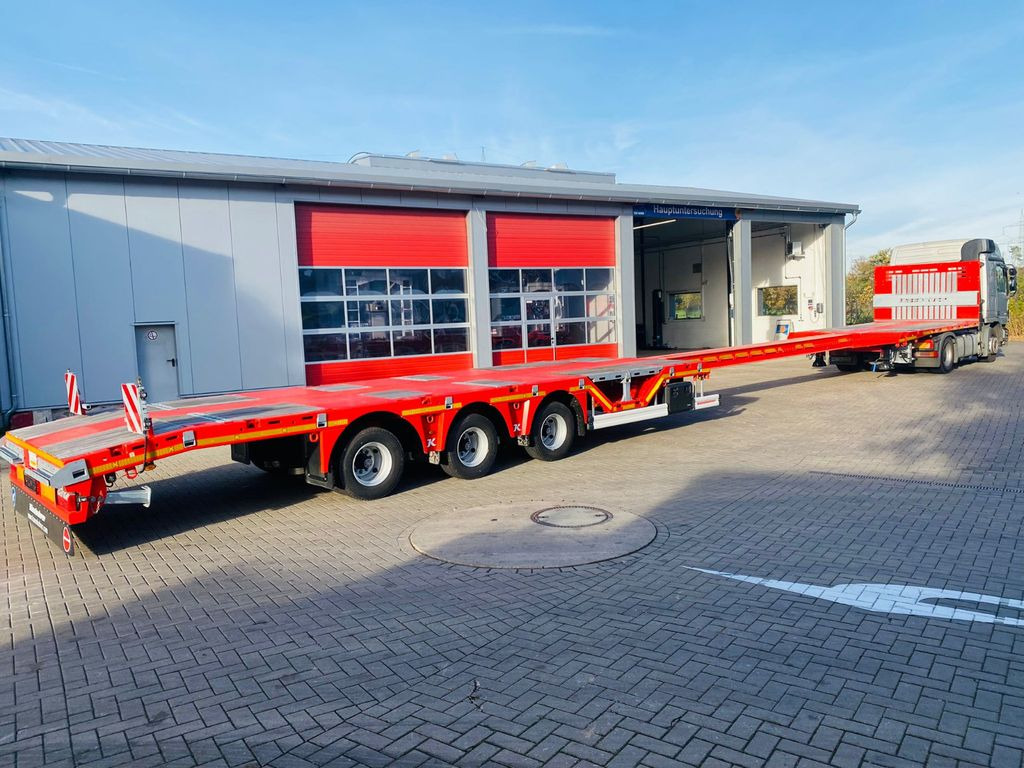 Kässbohrer Mega Tele HD Plattform Auflieger mit Radmulden Kässbohrer Mega Tele HD Plattform Auflieger mit Radmulden - Semi-trailer flatbed: gambar 5 Kässbohrer Mega Tele HD Plattform Auflieger mit Radmulden Kässbohrer Mega Tele HD Plattform Auflieger mit Radmulden - Semi-trailer flatbed: gambar 5