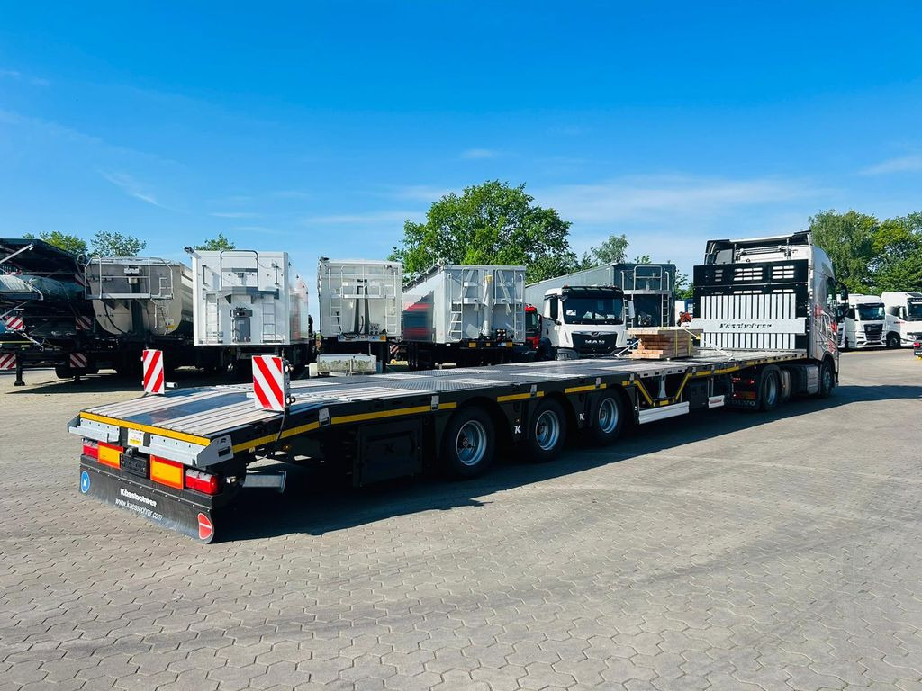 Kässbohrer Mega Tele HD Plattform Auflieger mit Radmulden Kässbohrer Mega Tele HD Plattform Auflieger mit Radmulden - Semi-trailer flatbed: gambar 3 Kässbohrer Mega Tele HD Plattform Auflieger mit Radmulden Kässbohrer Mega Tele HD Plattform Auflieger mit Radmulden - Semi-trailer flatbed: gambar 3