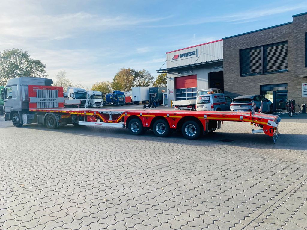Kässbohrer Mega Tele HD Plattform Auflieger mit Radmulden Kässbohrer Mega Tele HD Plattform Auflieger mit Radmulden - Semi-trailer flatbed: gambar 3 Kässbohrer Mega Tele HD Plattform Auflieger mit Radmulden Kässbohrer Mega Tele HD Plattform Auflieger mit Radmulden - Semi-trailer flatbed: gambar 3