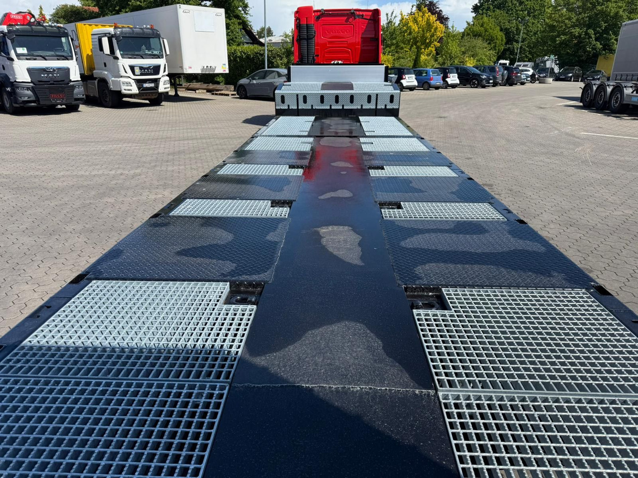 Semi-trailer low bed Kässbohrer SLS.HS Tieflader mit hydr. Schwanenhals: gambar 10