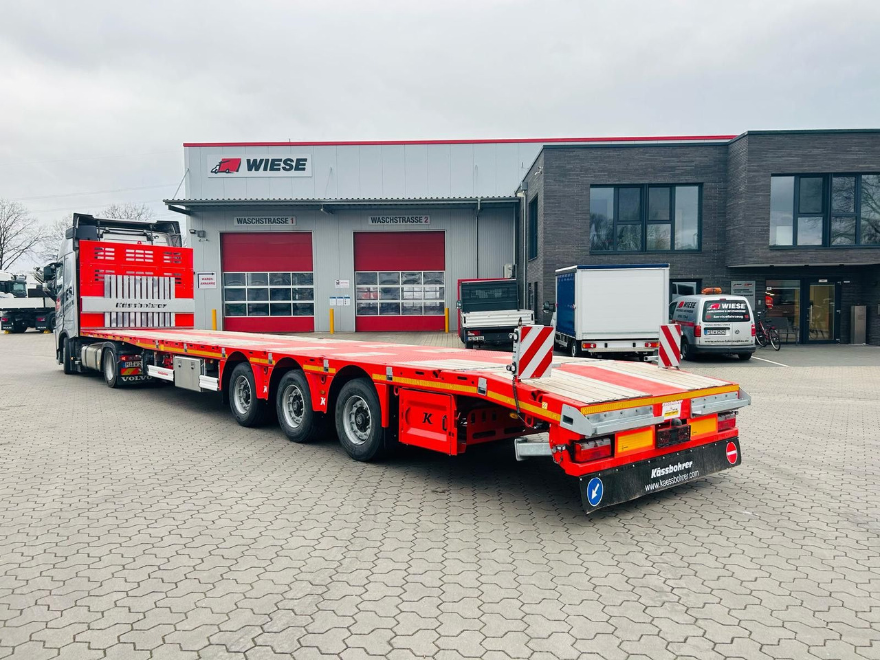 Kässbohrer SPS Mega Schwerlast Plattform - Semi-trailer flatbed: gambar 1 Kässbohrer SPS Mega Schwerlast Plattform - Semi-trailer flatbed: gambar 1