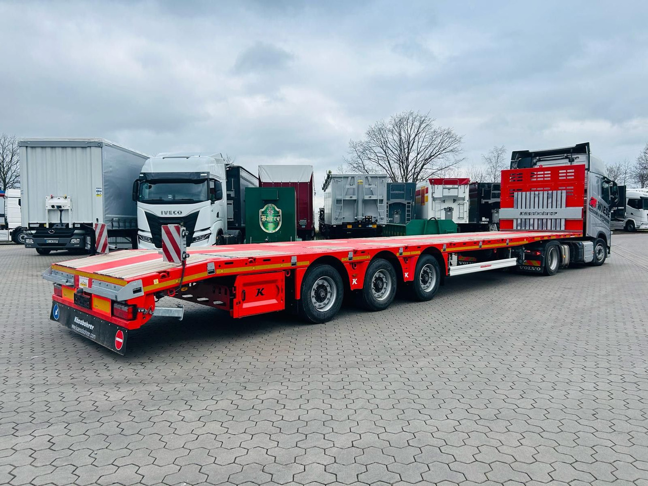 Kässbohrer SPS Mega Schwerlast Plattform - Semi-trailer flatbed: gambar 2 Kässbohrer SPS Mega Schwerlast Plattform - Semi-trailer flatbed: gambar 2