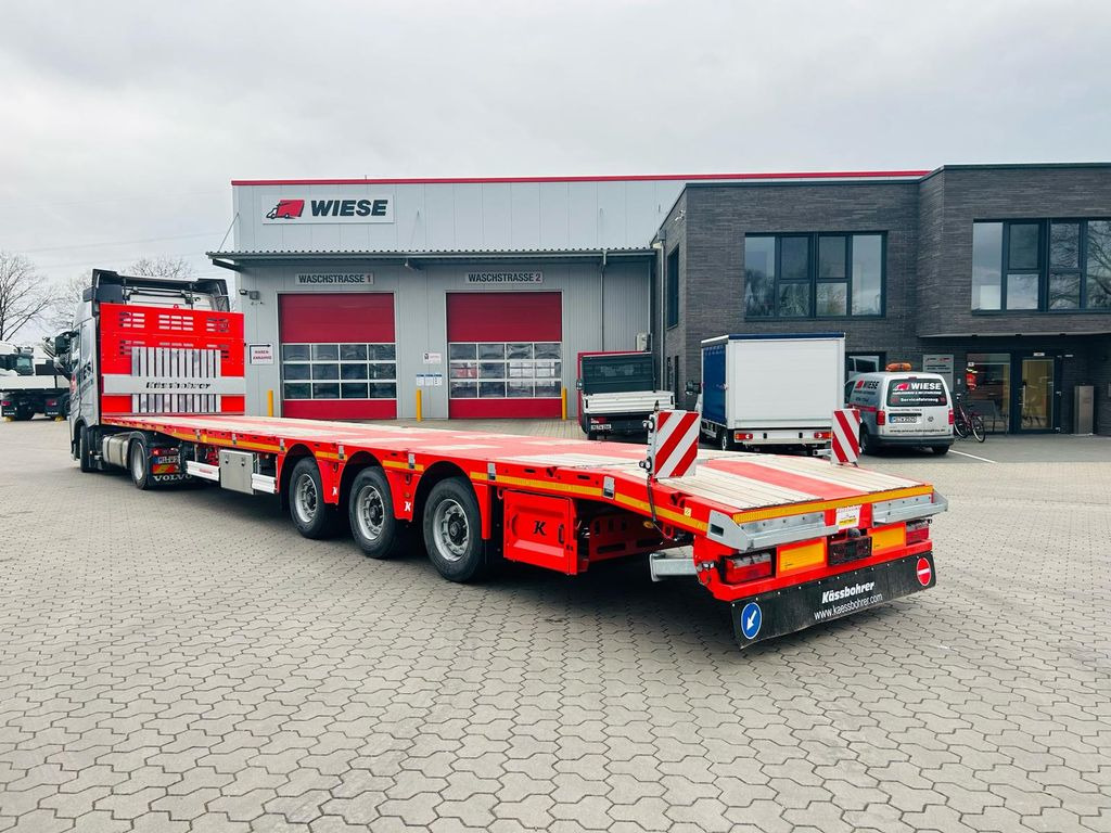 Kässbohrer SPS Mega Schwerlast Plattform Lenkachse - Semi-trailer flatbed: gambar 1 Kässbohrer SPS Mega Schwerlast Plattform Lenkachse - Semi-trailer flatbed: gambar 1
