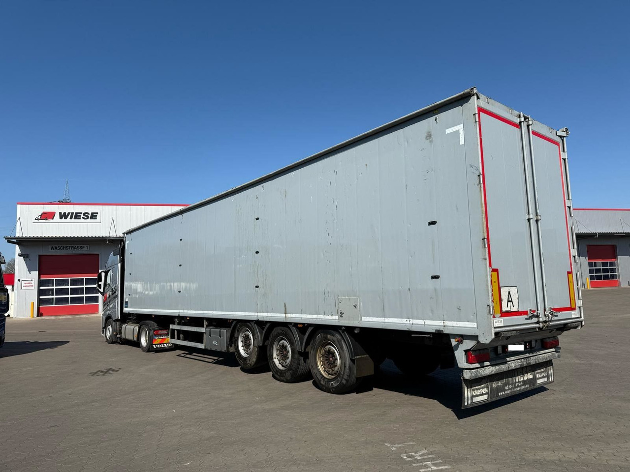 Knapen K100 Schubboden 92m³ 10 mm Boden, top Zustand - Semi-trailer dengan lantai berjalan: gambar 5 Knapen K100 Schubboden 92m³ 10 mm Boden, top Zustand - Semi-trailer dengan lantai berjalan: gambar 5