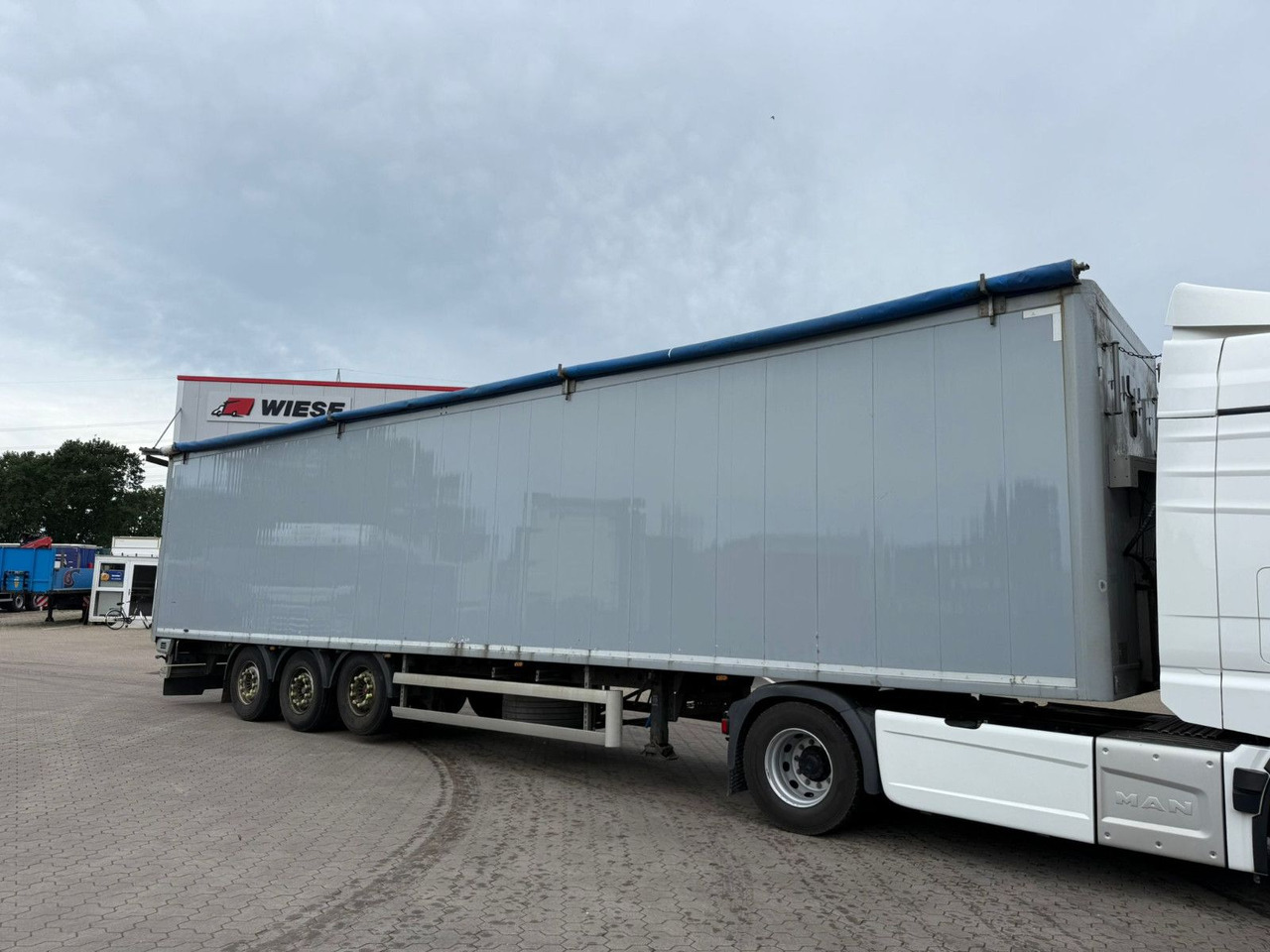Knapen K100 Schubboden 92m³ HDI Boden ideal für Müll - Semi-trailer dengan lantai berjalan: gambar 1 Knapen K100 Schubboden 92m³ HDI Boden ideal für Müll - Semi-trailer dengan lantai berjalan: gambar 1