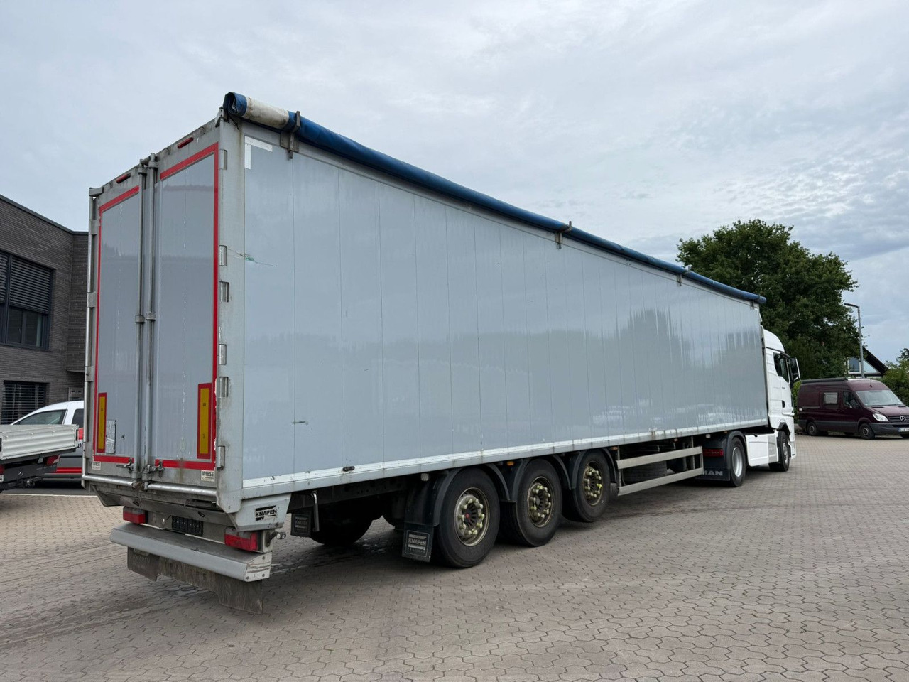 Knapen K100 Schubboden 92m³ HDI Boden ideal für Müll - Semi-trailer dengan lantai berjalan: gambar 4 Knapen K100 Schubboden 92m³ HDI Boden ideal für Müll - Semi-trailer dengan lantai berjalan: gambar 4