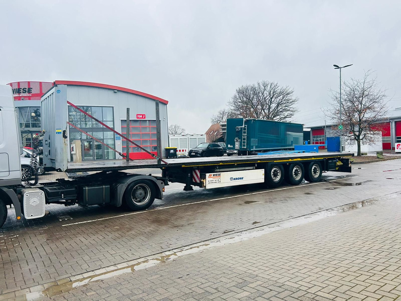 Krone SD Plattform Auflieger - Semi-trailer flatbed: gambar 2 Krone SD Plattform Auflieger - Semi-trailer flatbed: gambar 2