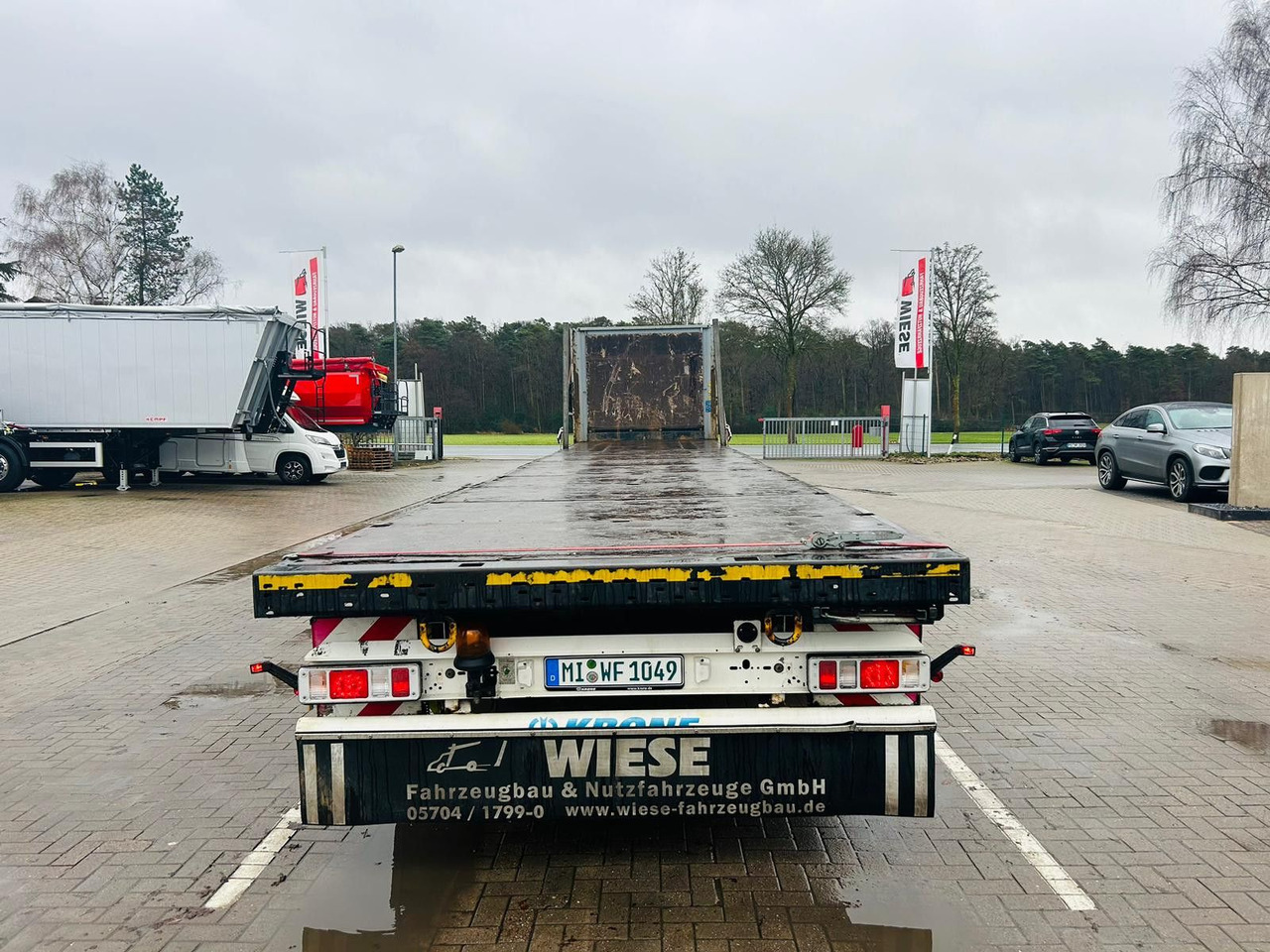 Krone SD Plattform Auflieger - Semi-trailer flatbed: gambar 4 Krone SD Plattform Auflieger - Semi-trailer flatbed: gambar 4