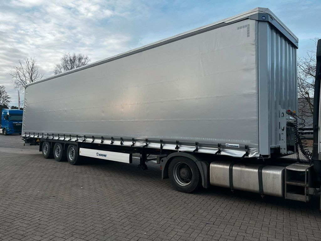 Krone SDP 27 Mega Schiebeplanen Auflieger Sofort Verfü - Semi-trailer dengan terpal samping: gambar 1 Krone SDP 27 Mega Schiebeplanen Auflieger Sofort Verfü - Semi-trailer dengan terpal samping: gambar 1
