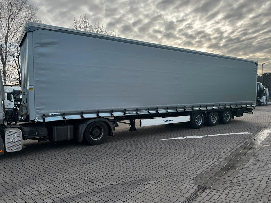 Krone SDP 27 Mega Schiebeplanen Auflieger Sofort Verfü - Semi-trailer dengan terpal samping: gambar 2 Krone SDP 27 Mega Schiebeplanen Auflieger Sofort Verfü - Semi-trailer dengan terpal samping: gambar 2