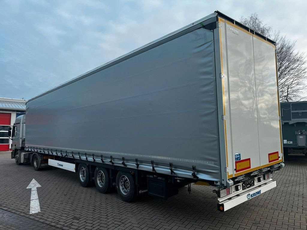 Krone SDP 27 Mega Schiebeplanen Auflieger Sofort Verfü - Semi-trailer dengan terpal samping: gambar 3 Krone SDP 27 Mega Schiebeplanen Auflieger Sofort Verfü - Semi-trailer dengan terpal samping: gambar 3