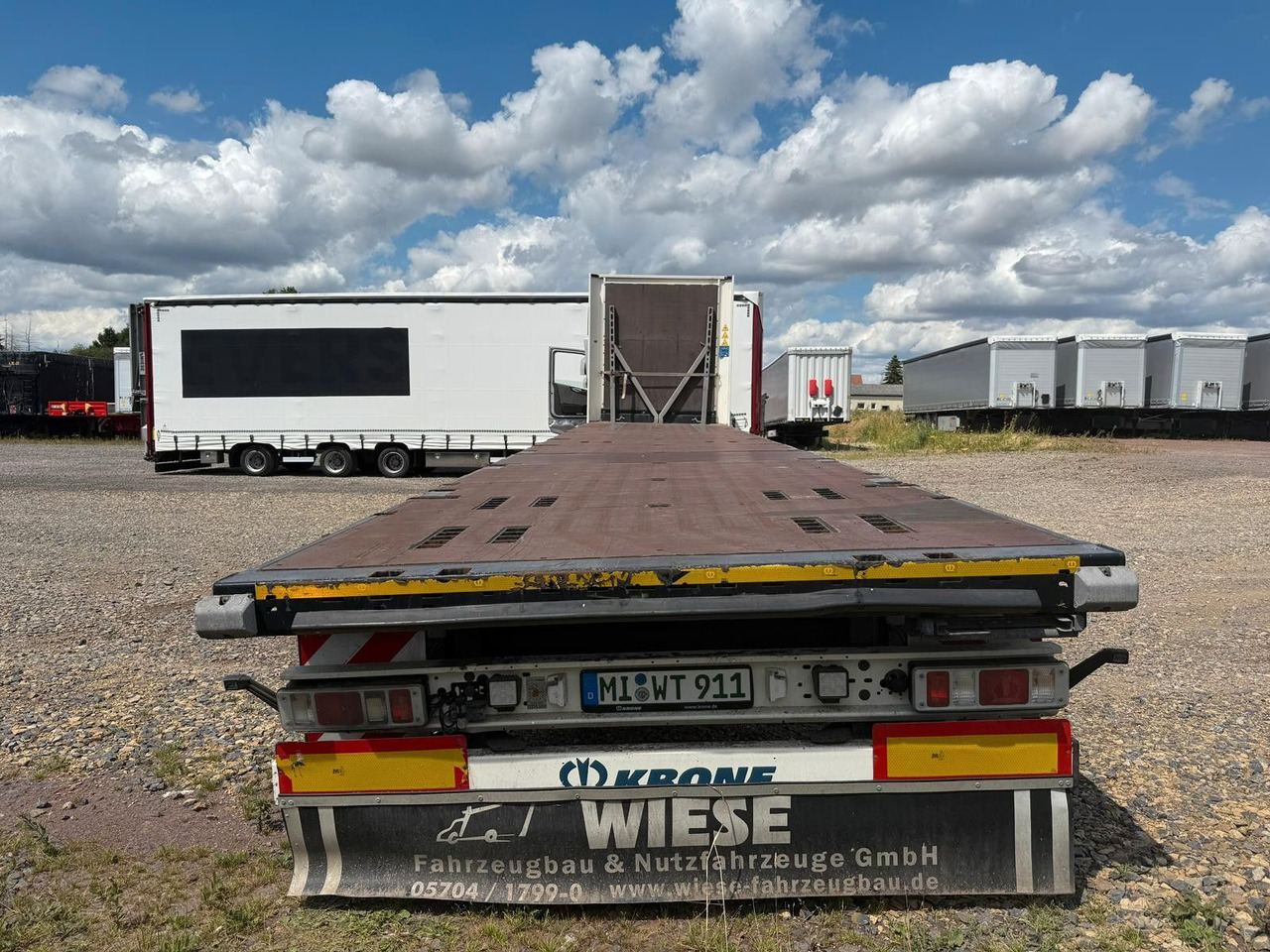 Krone SDP 27 Mega Stahlmatten Auflieger - Semi-trailer flatbed: gambar 2 Krone SDP 27 Mega Stahlmatten Auflieger - Semi-trailer flatbed: gambar 2