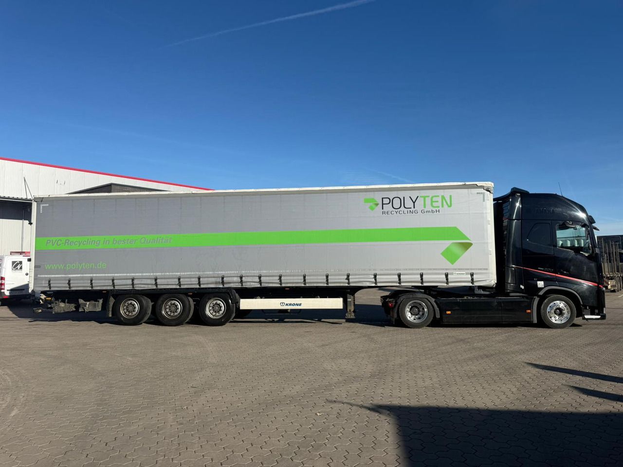 Krone SDP 27 Schiebeplanen Auflieger mit Ladebordwand - Semi-trailer dengan terpal samping: gambar 5 Krone SDP 27 Schiebeplanen Auflieger mit Ladebordwand - Semi-trailer dengan terpal samping: gambar 5
