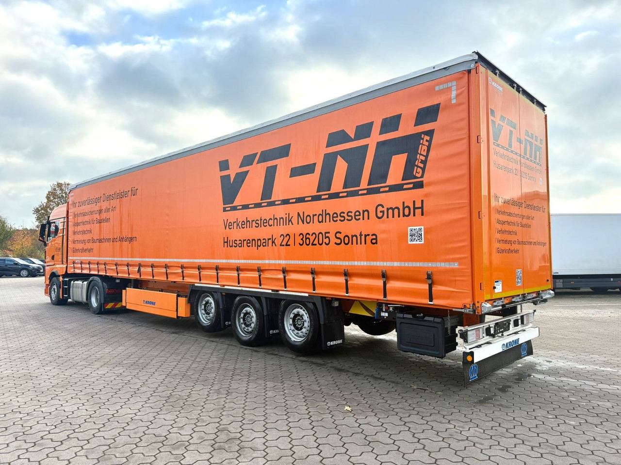 Krone Schiebeplanen Auflieger Wie Neu Code XL - Semi-trailer dengan terpal samping: gambar 5 Krone Schiebeplanen Auflieger Wie Neu Code XL - Semi-trailer dengan terpal samping: gambar 5