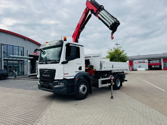 MAN 18.320 4x4 mit Fassi Ladekran Sofort Verfügbar - Truk jungkit, Truk derek: gambar 3 MAN 18.320 4x4 mit Fassi Ladekran Sofort Verfügbar - Truk jungkit, Truk derek: gambar 3