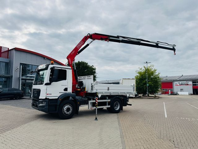 MAN 18.320 4x4 mit Fassi Ladekran Sofort Verfügbar - Truk jungkit, Truk derek: gambar 4 MAN 18.320 4x4 mit Fassi Ladekran Sofort Verfügbar - Truk jungkit, Truk derek: gambar 4