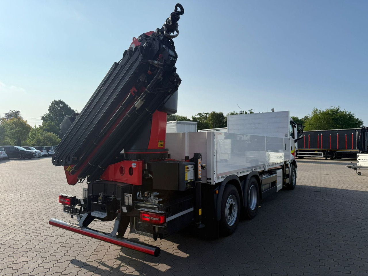 MAN TGS 26.430 Kran Palfinger PK 35.502 H, 5600 km - Truk flatbed, Truk derek: gambar 4 MAN TGS 26.430 Kran Palfinger PK 35.502 H, 5600 km - Truk flatbed, Truk derek: gambar 4