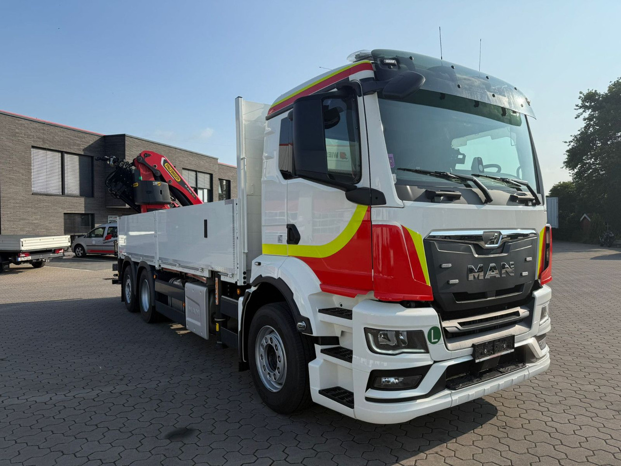 MAN TGS 26.430 Kran Palfinger PK 35.502 H, 5600 km - Truk flatbed, Truk derek: gambar 3 MAN TGS 26.430 Kran Palfinger PK 35.502 H, 5600 km - Truk flatbed, Truk derek: gambar 3