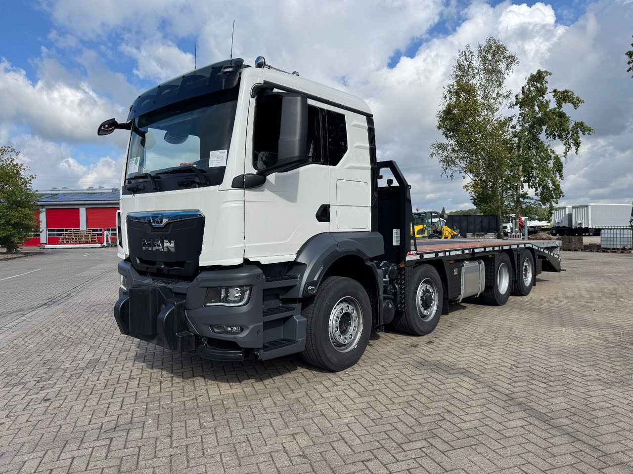 MAN TGS 35.520 Hydro Baumaschinentransporter - Mobil derek: gambar 1 MAN TGS 35.520 Hydro Baumaschinentransporter - Mobil derek: gambar 1