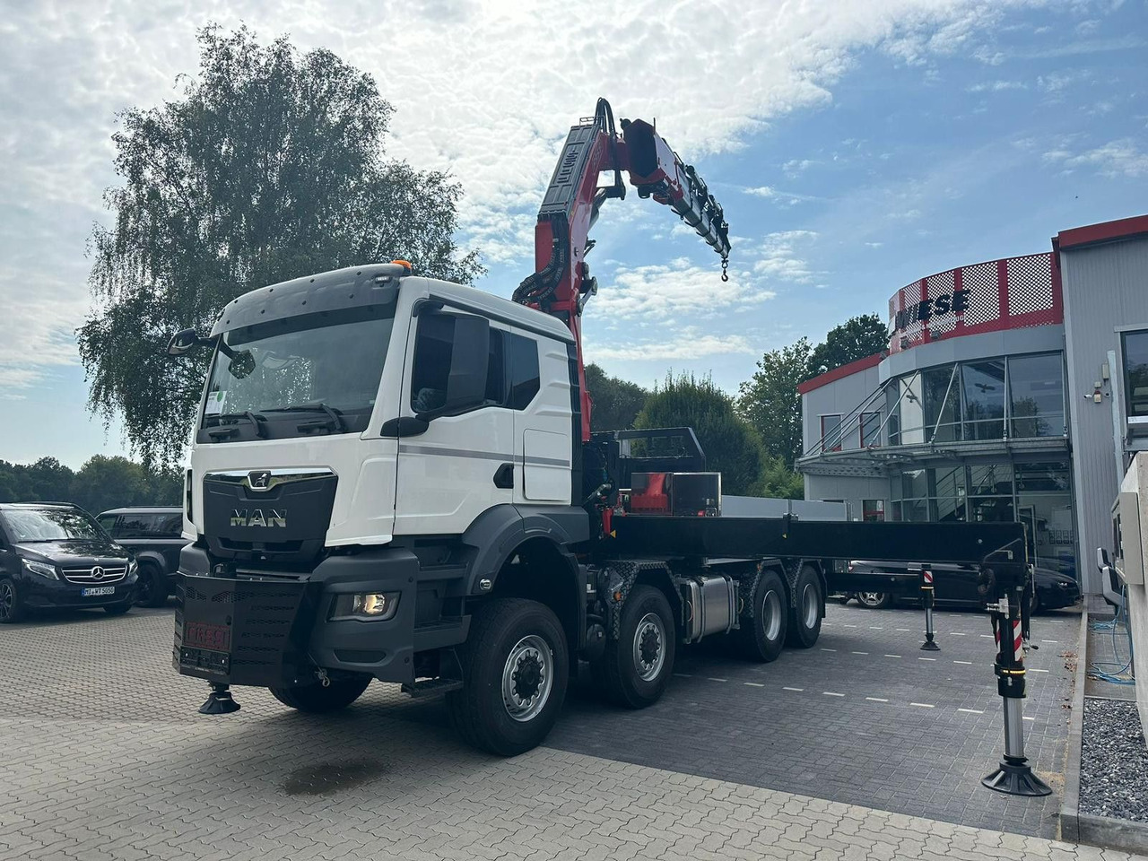 MAN TGS 41.520 8x8 mit Fassi Ladekran F710RA.2.26 - Truk derek: gambar 2 MAN TGS 41.520 8x8 mit Fassi Ladekran F710RA.2.26 - Truk derek: gambar 2