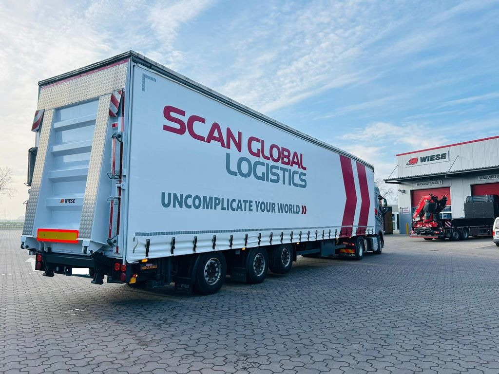 Mega Gabelstaplertransporter Ladebordwand9t - Semi-trailer flatbed: gambar 2 Mega Gabelstaplertransporter Ladebordwand9t - Semi-trailer flatbed: gambar 2