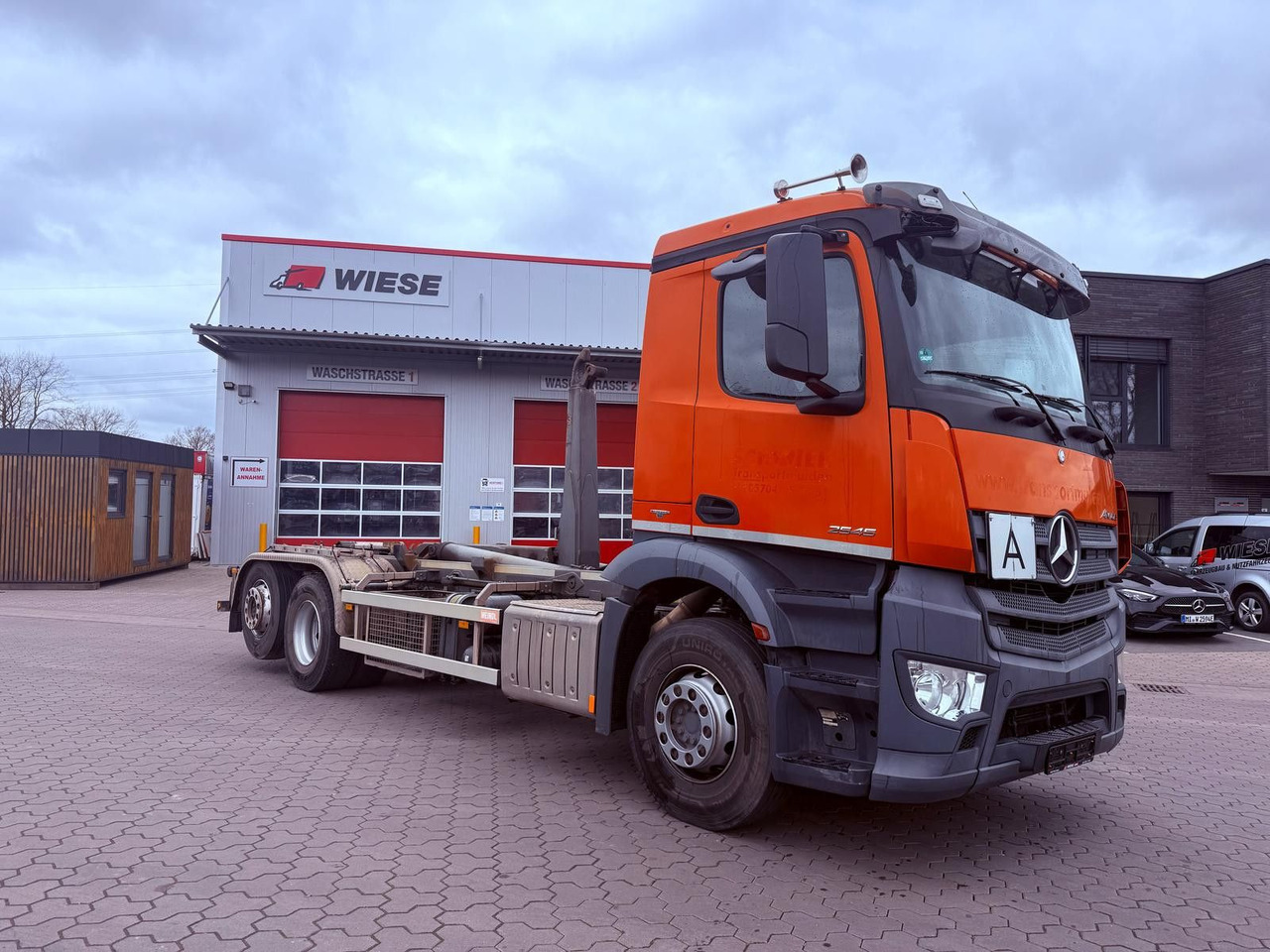 Mercedes-Benz Antos 2545 Abrollkipper Meiler2070 Kupplung Neu - Hook lift: gambar 1 Mercedes-Benz Antos 2545 Abrollkipper Meiler2070 Kupplung Neu - Hook lift: gambar 1