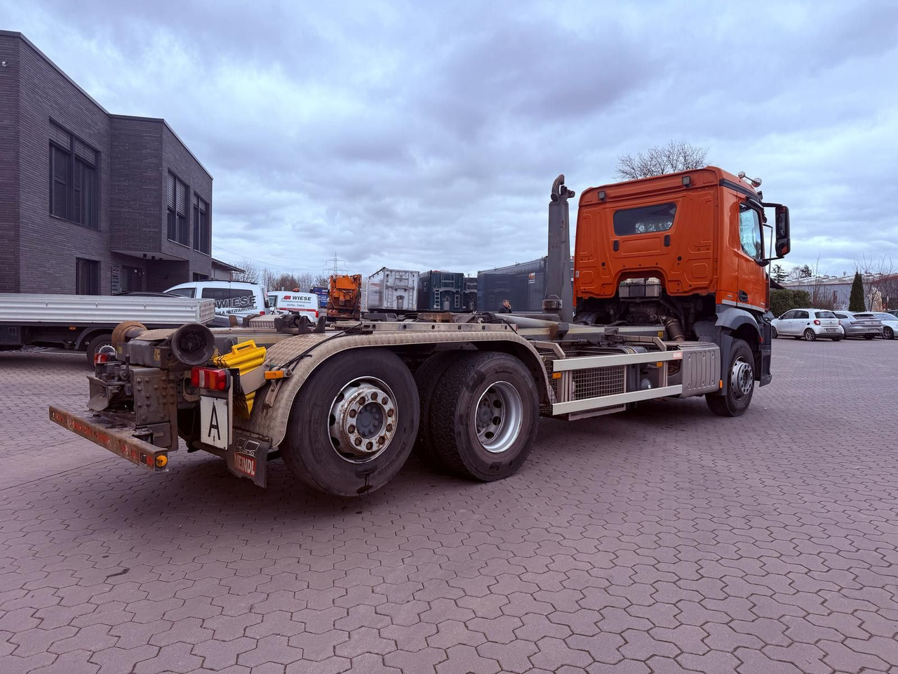 Mercedes-Benz Antos 2545 Abrollkipper Meiler2070 Kupplung Neu - Hook lift: gambar 4 Mercedes-Benz Antos 2545 Abrollkipper Meiler2070 Kupplung Neu - Hook lift: gambar 4