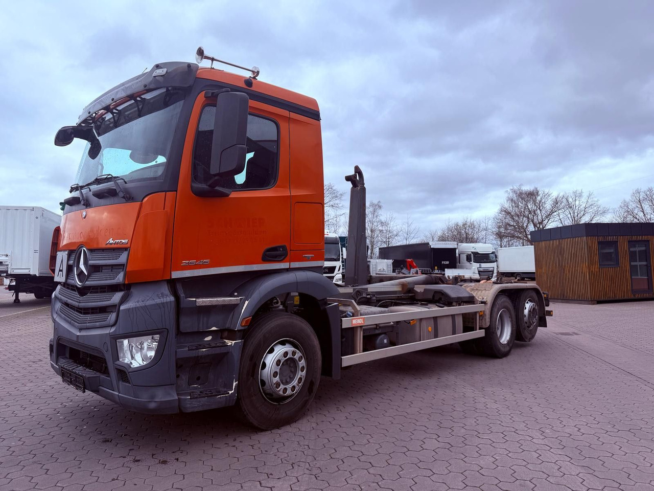 Mercedes-Benz Antos 2545 Abrollkipper Meiler2070 Kupplung Neu - Hook lift: gambar 2 Mercedes-Benz Antos 2545 Abrollkipper Meiler2070 Kupplung Neu - Hook lift: gambar 2