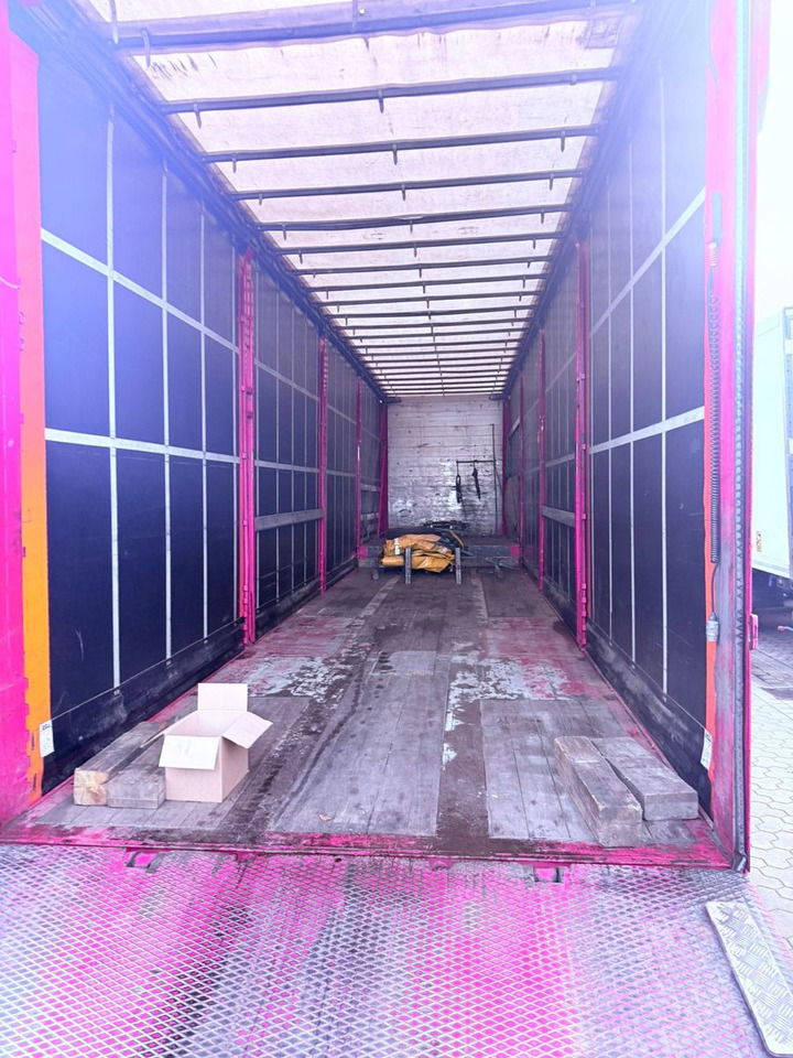 Semi-trailer low bed Meusburger 2-Achs-Gabelstaplertransporter Rampe Dhollandia: gambar 12