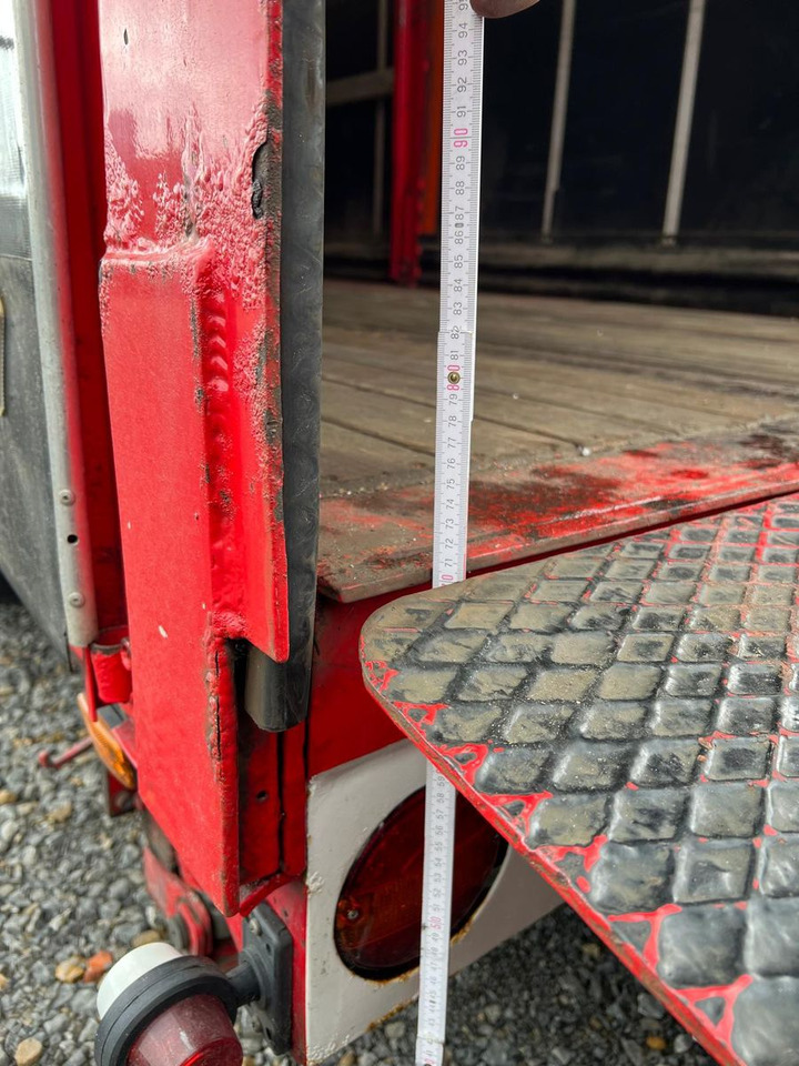 Semi-trailer low bed Meusburger 2-Achs-Gabelstaplertransporter Rampe Dhollandia: gambar 10