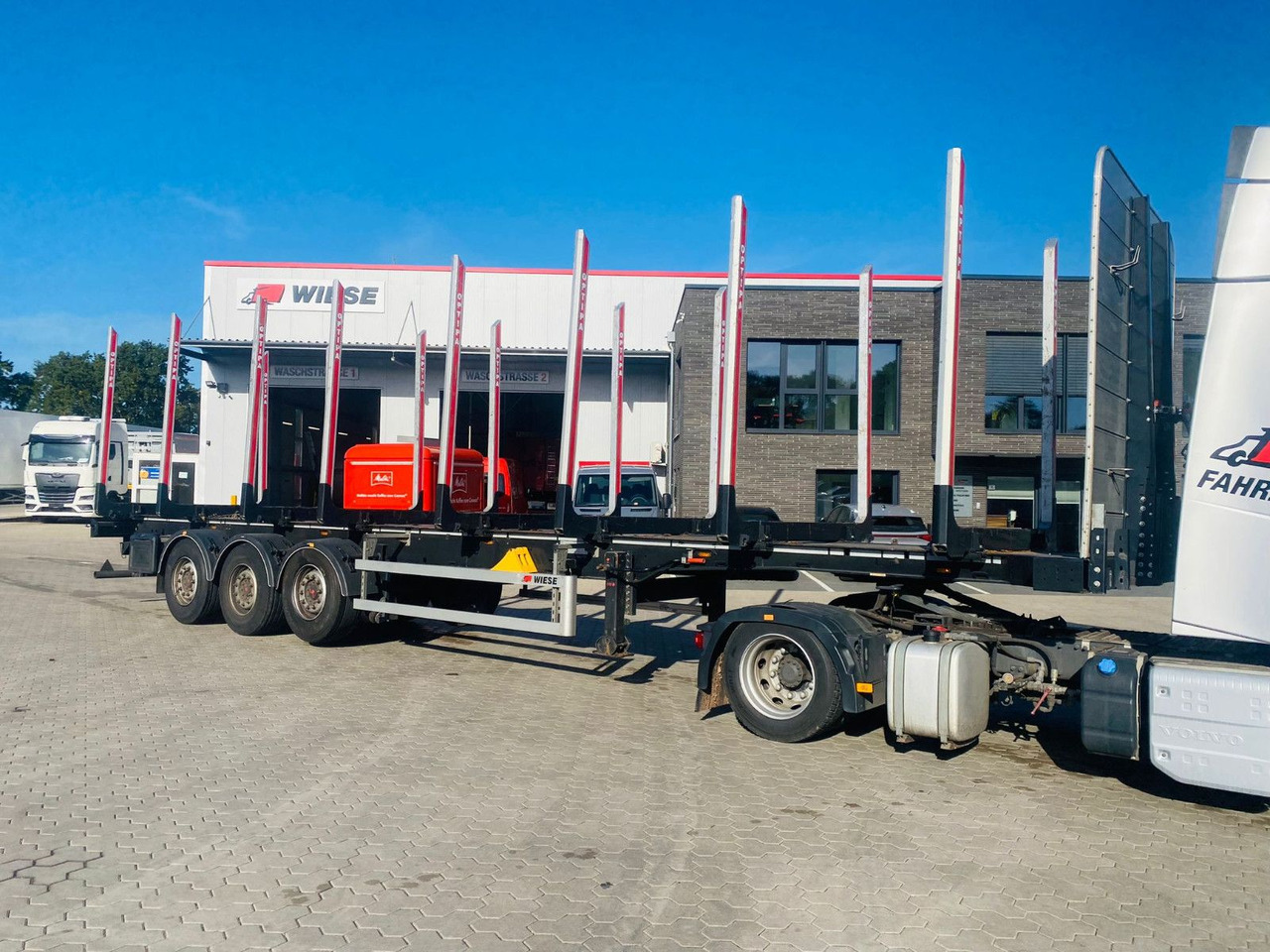 PAVIC Holzauflieger mit Schemel und Rungen - Semi-trailer pengangkut kayu: gambar 3 PAVIC Holzauflieger mit Schemel und Rungen - Semi-trailer pengangkut kayu: gambar 3