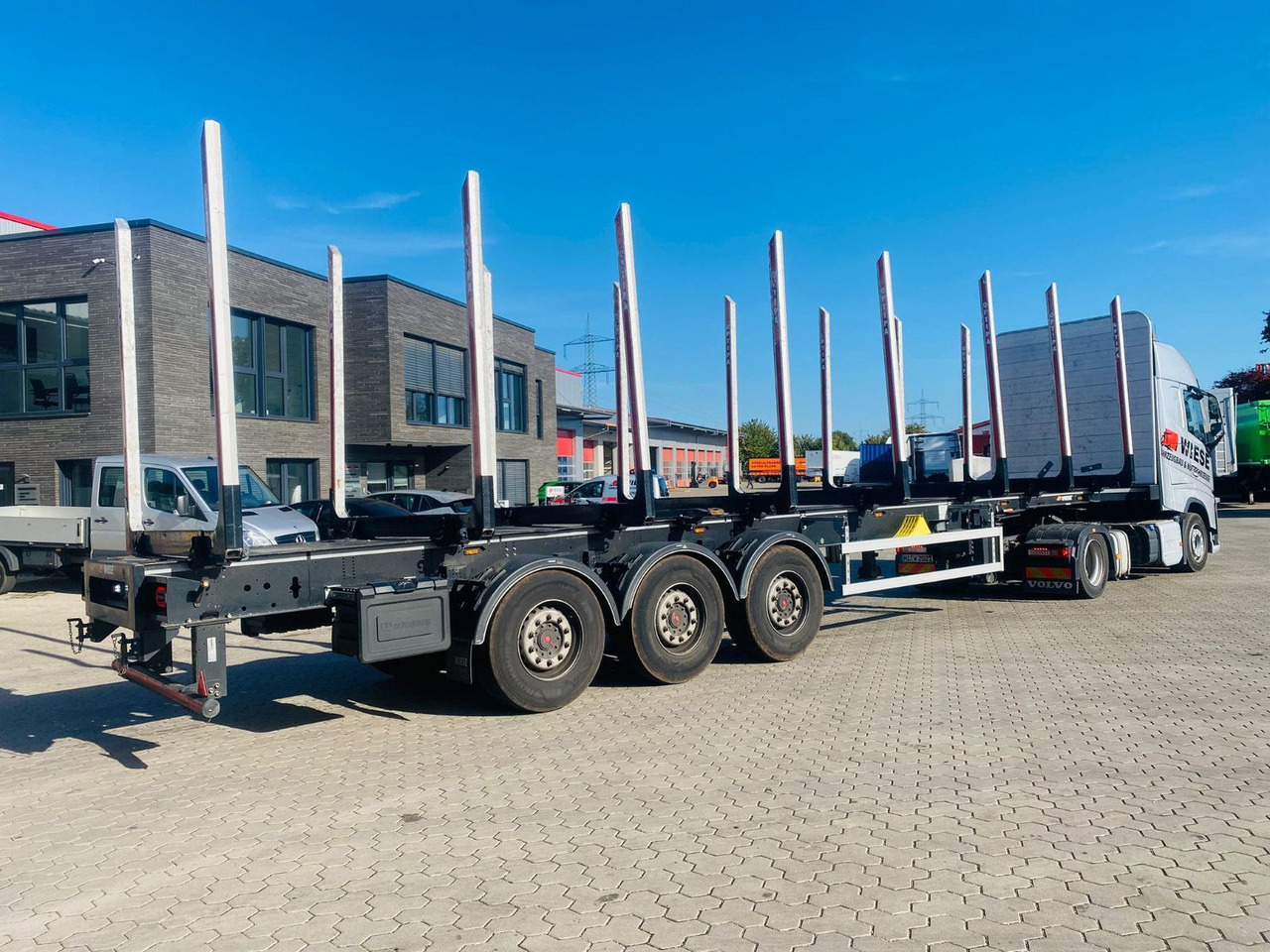 PAVIC Holzauflieger mit Schemel und Rungen - Semi-trailer pengangkut kayu: gambar 5 PAVIC Holzauflieger mit Schemel und Rungen - Semi-trailer pengangkut kayu: gambar 5