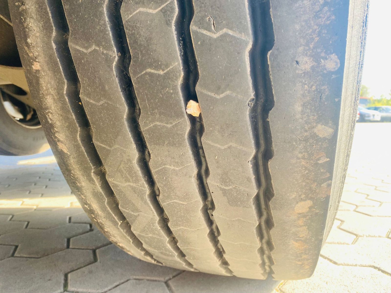 Semi-trailer pengangkut kayu PAVIC Holzauflieger mit Schemel und Rungen: gambar 14