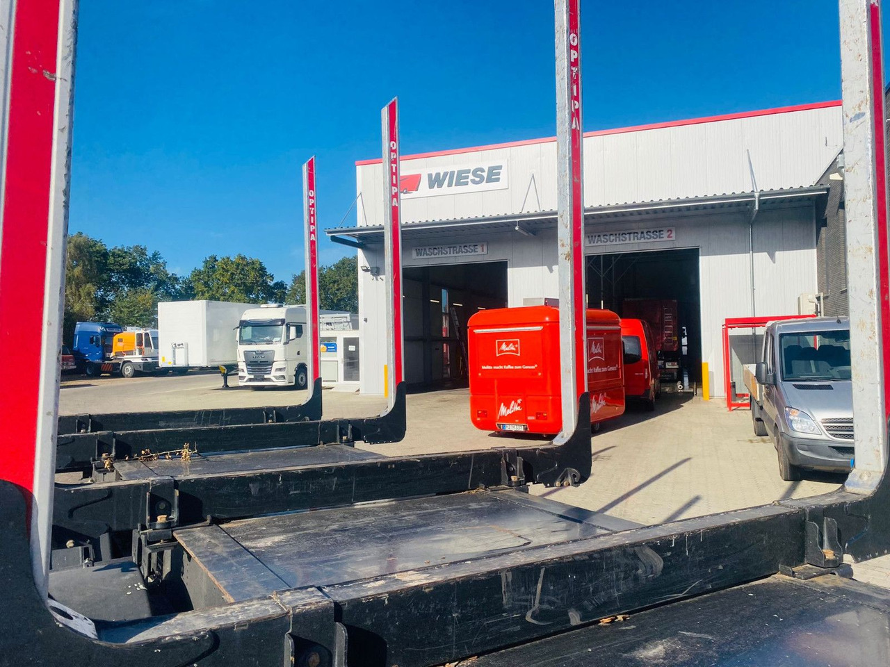 Semi-trailer pengangkut kayu PAVIC Holzauflieger mit Schemel und Rungen: gambar 8 Semi-trailer pengangkut kayu PAVIC Holzauflieger mit Schemel und Rungen: gambar 8