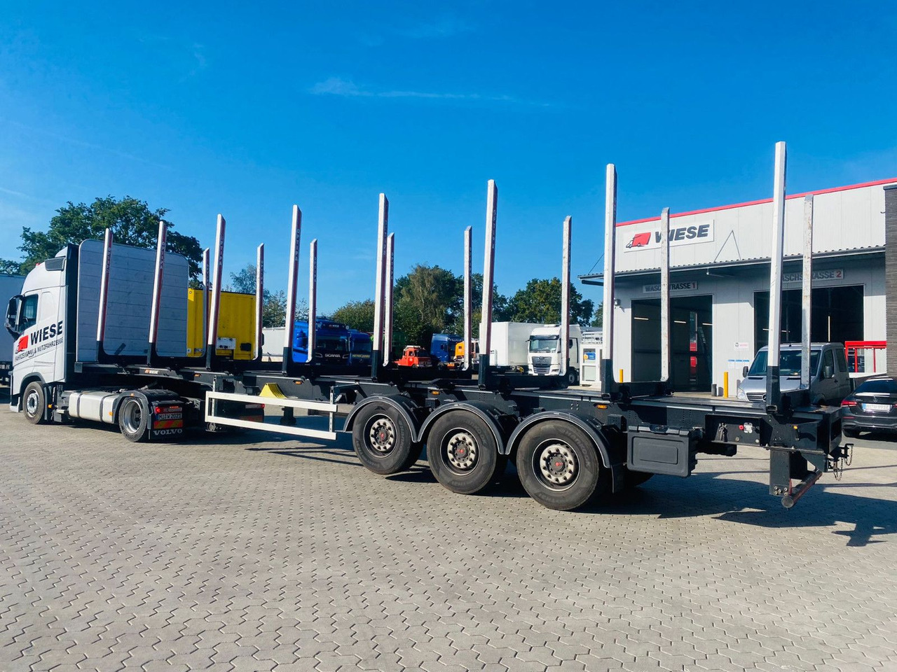 PAVIC Holzauflieger mit Schemel und Rungen - Semi-trailer pengangkut kayu: gambar 4 PAVIC Holzauflieger mit Schemel und Rungen - Semi-trailer pengangkut kayu: gambar 4