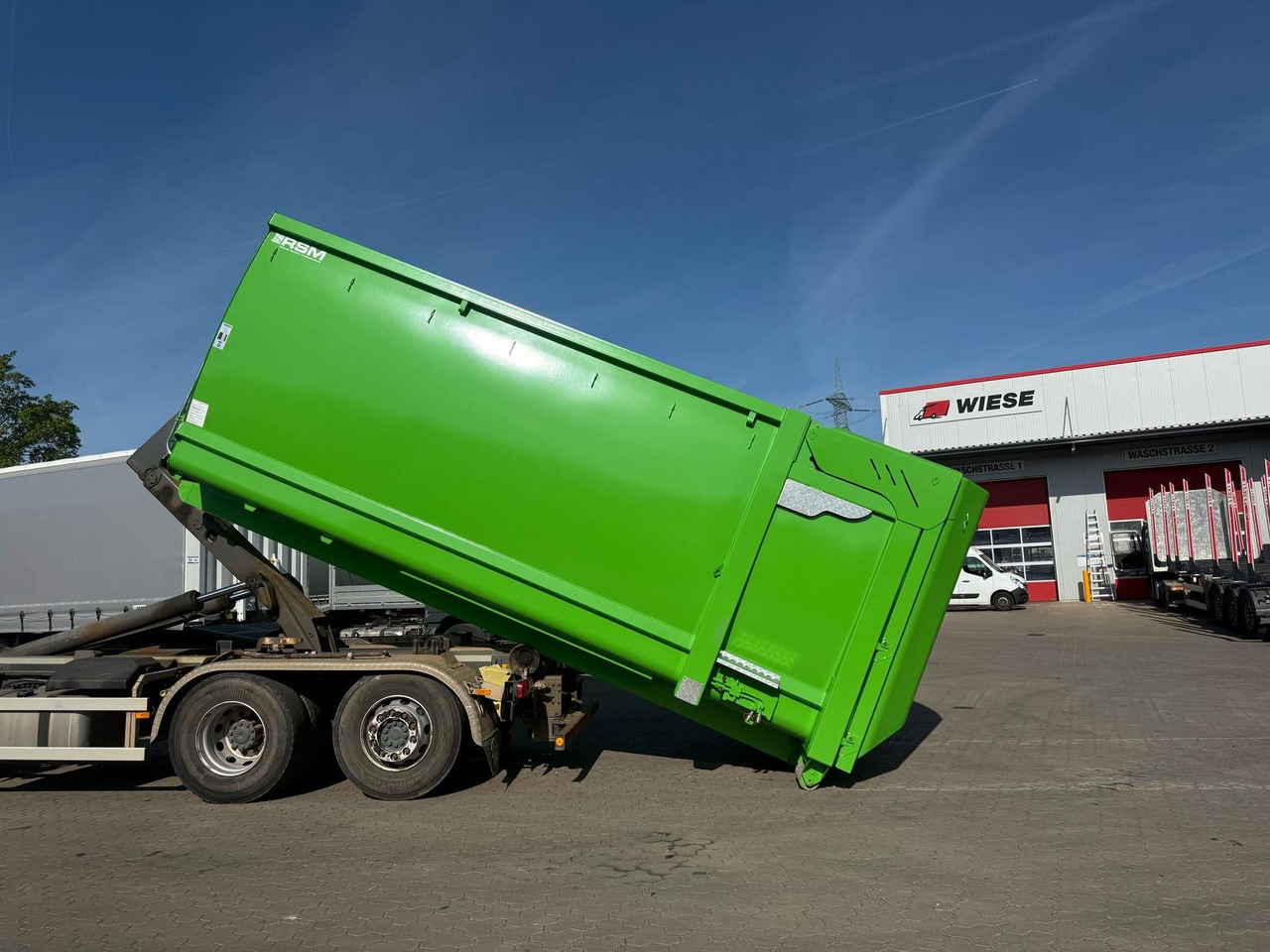 RSM Abrollcontainer 38m³ mit hydr. Heckklappe - Semi-trailer pengangkut mobil: gambar 1 RSM Abrollcontainer 38m³ mit hydr. Heckklappe - Semi-trailer pengangkut mobil: gambar 1