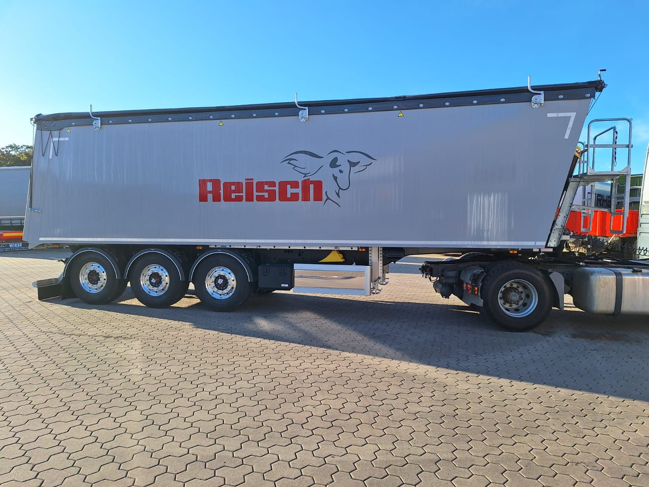 Reisch RHKS Kipper 50m³ SOFORT VERFÜGBAR - Semi-trailer jungkit: gambar 4 Reisch RHKS Kipper 50m³ SOFORT VERFÜGBAR - Semi-trailer jungkit: gambar 4