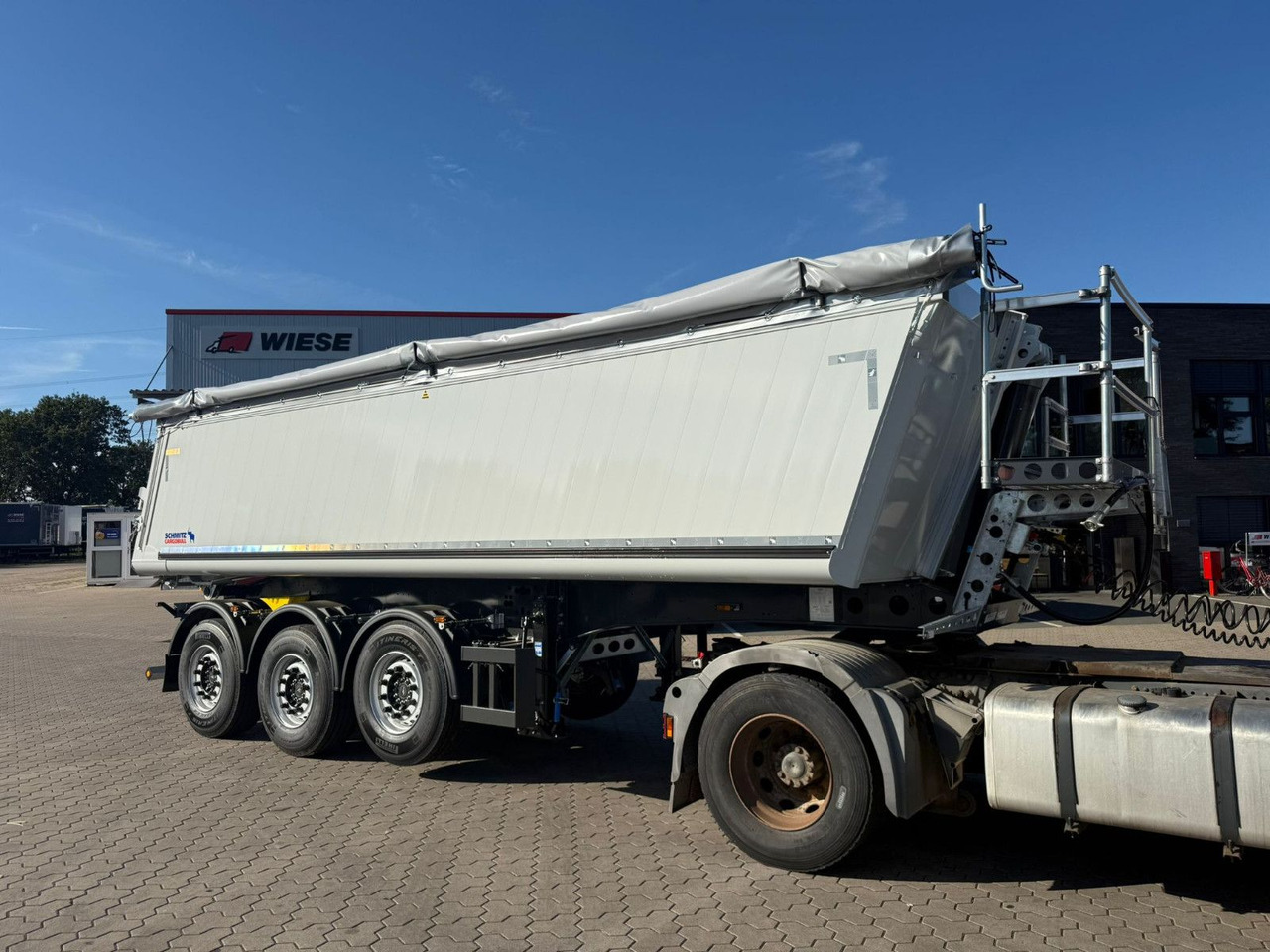 Schmitz Cargobull SKI 24 SL 7.2 3-Achs Alu Mulde 27m³ Sofort Verfü - Semi-trailer jungkit: gambar 1 Schmitz Cargobull SKI 24 SL 7.2 3-Achs Alu Mulde 27m³ Sofort Verfü - Semi-trailer jungkit: gambar 1
