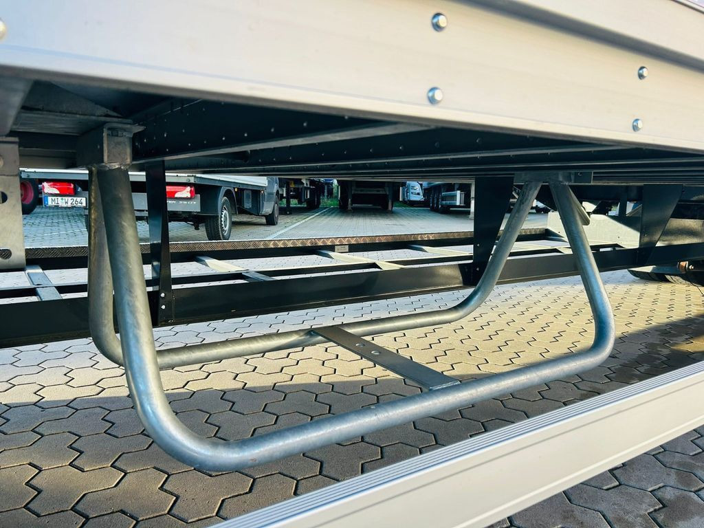 Semi-trailer kotak tertutup baru Talson 2-Achs Mega Koffer Auflieger Rolltor Event Truck: gambar 11