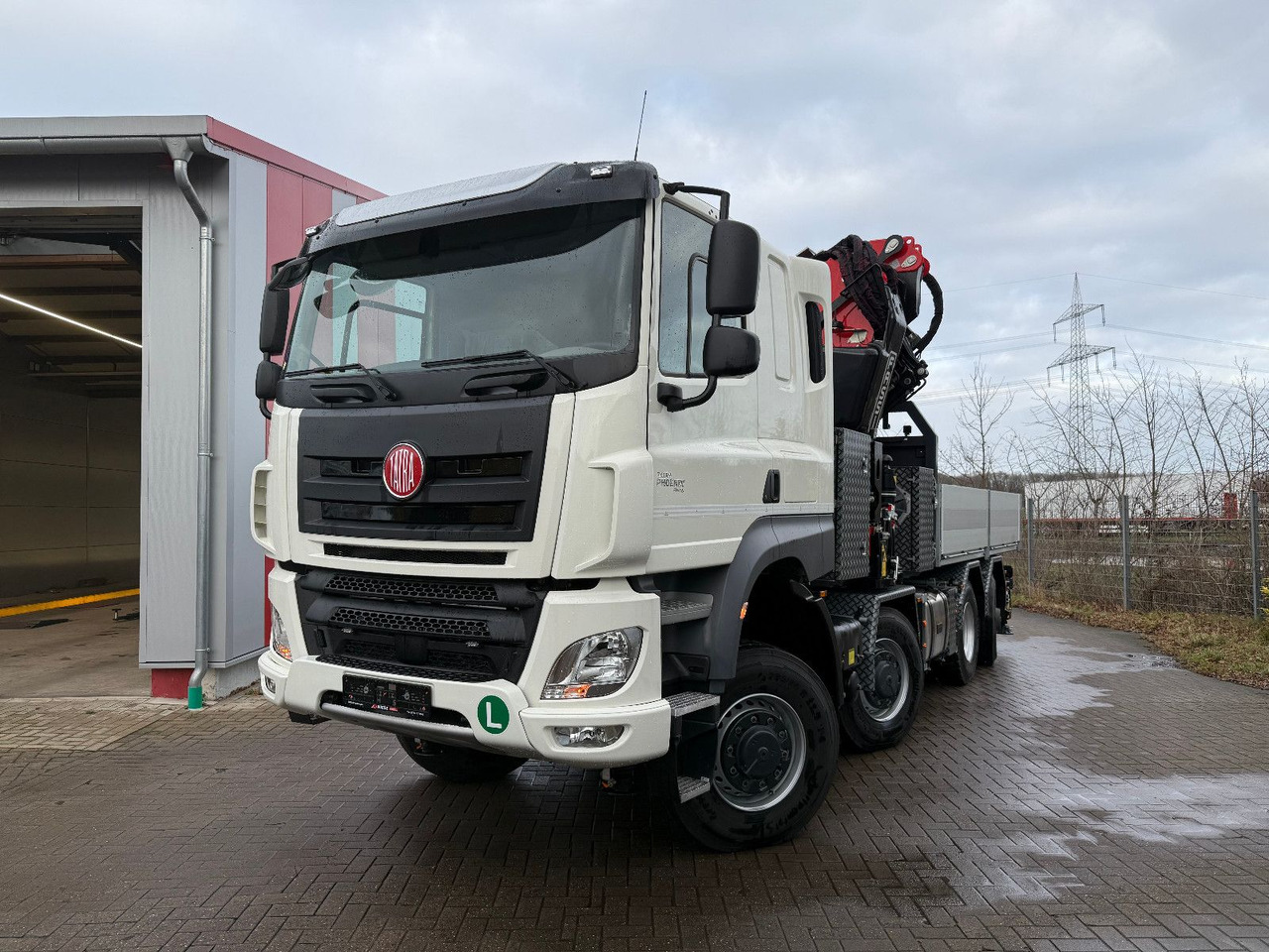Tatra 41.500 8x8 Phoenix Fassi F710 Kran - Truk derek: gambar 5 Tatra 41.500 8x8 Phoenix Fassi F710 Kran - Truk derek: gambar 5