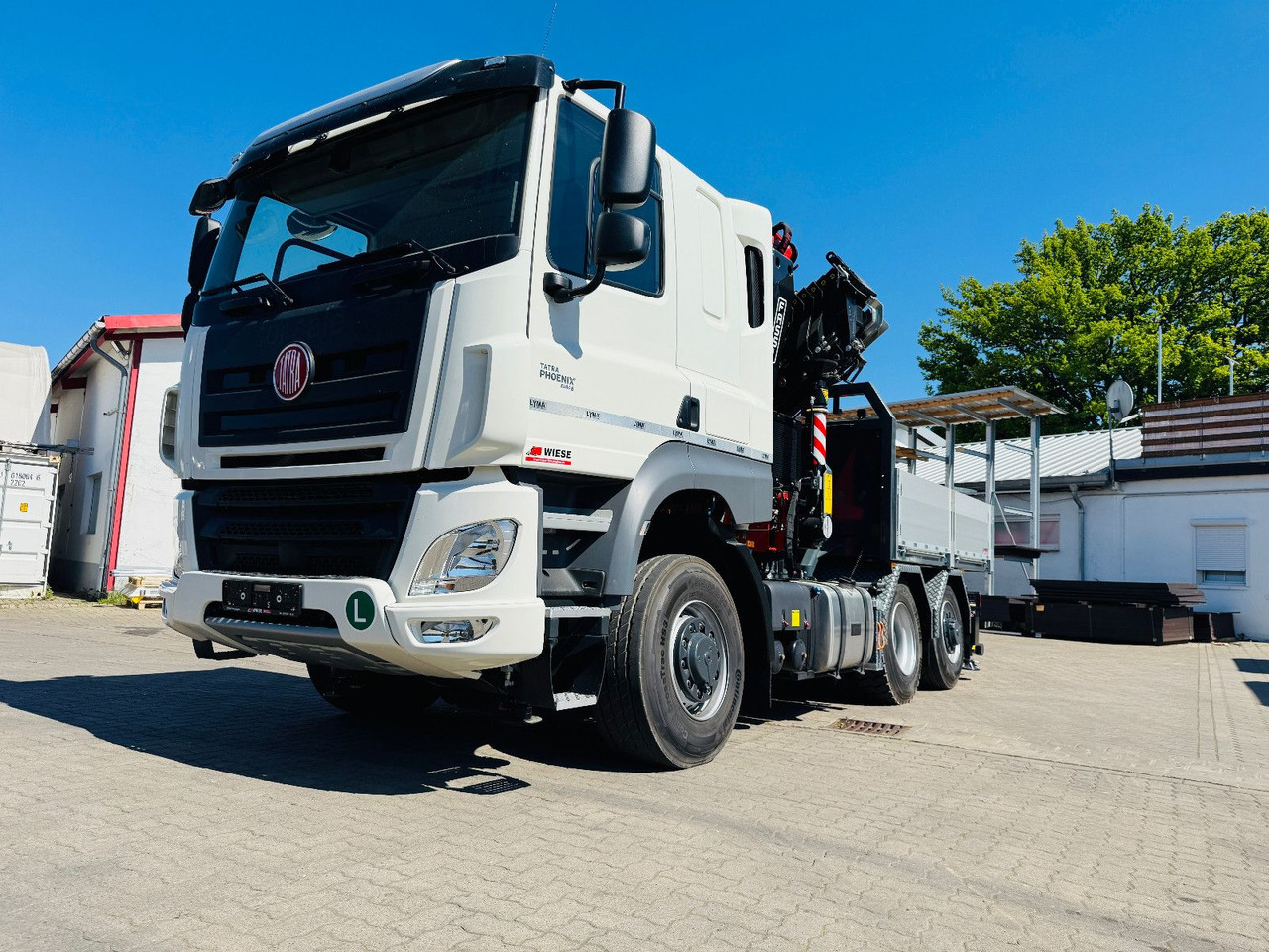 Tatra 6x6x6 Phoenix Fassi F545RA.2.27 L214 V20 - Truk flatbed, Truk derek: gambar 1 Tatra 6x6x6 Phoenix Fassi F545RA.2.27 L214 V20 - Truk flatbed, Truk derek: gambar 1