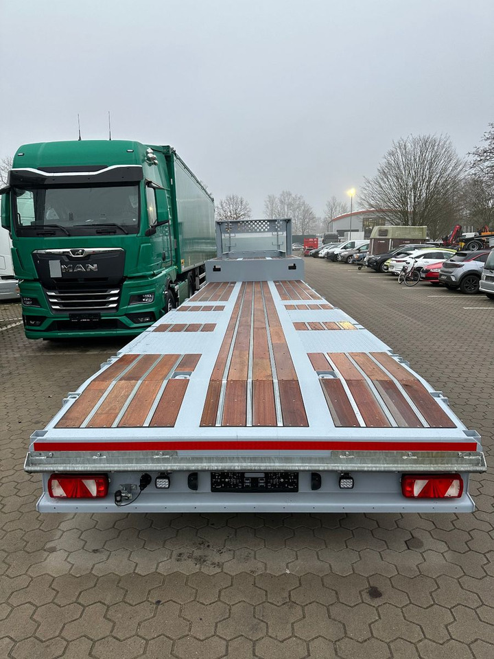 Tieflader Zwangslenkung Betonteile Fertigteile - Semi-trailer low bed: gambar 5 Tieflader Zwangslenkung Betonteile Fertigteile - Semi-trailer low bed: gambar 5
