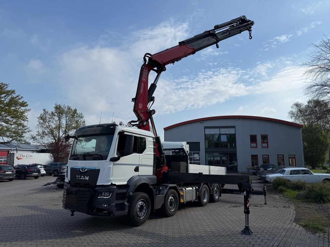 MAN 35.520 8x4 Fassi F800 RA2.28 OHNE ABSTÜTZÜBERWA. - Tractor head: gambar 2 MAN 35.520 8x4 Fassi F800 RA2.28 OHNE ABSTÜTZÜBERWA. - Tractor head: gambar 2