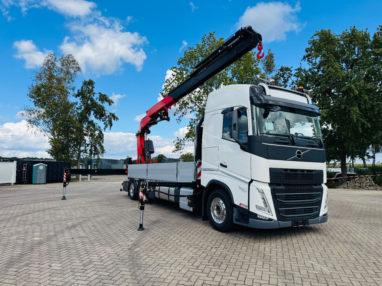 Volvo FH 540 6x2 Container Fassi F545 Heck - Truk flatbed, Truk derek: gambar 5 Volvo FH 540 6x2 Container Fassi F545 Heck - Truk flatbed, Truk derek: gambar 5