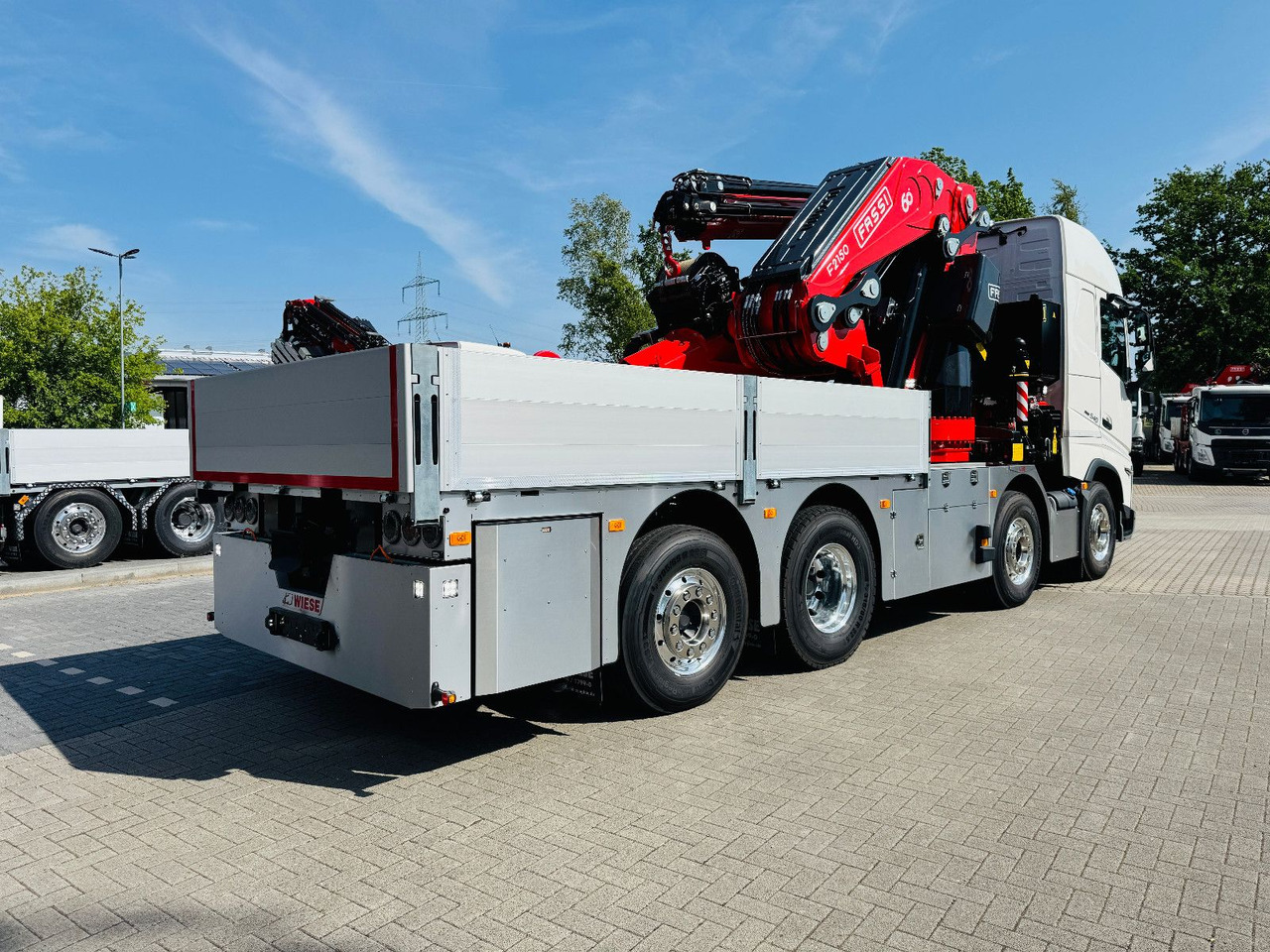 Volvo FH 540 mit Fassi F2150RAL Fly Jib + Winde - Truk flatbed, Truk derek: gambar 2 Volvo FH 540 mit Fassi F2150RAL Fly Jib + Winde - Truk flatbed, Truk derek: gambar 2